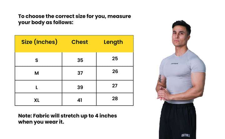 Compression Half Sleeves T-shirt Combo