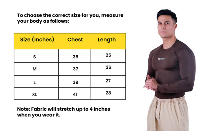 Compression Full Sleeves T-shirt Combo