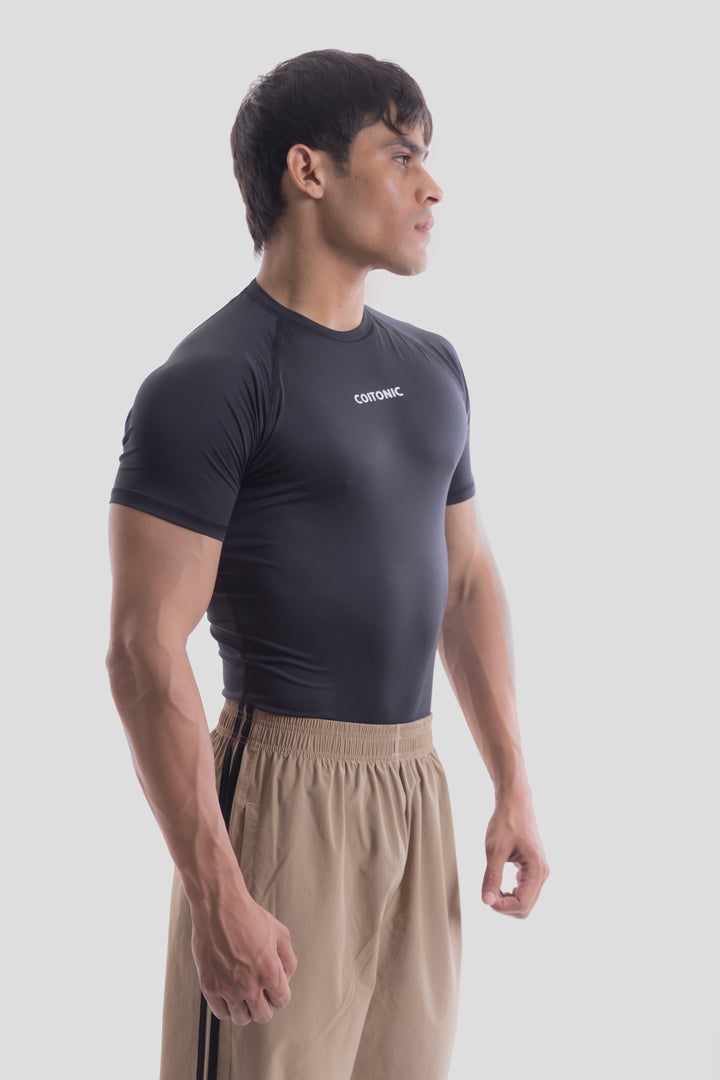Compression Half Sleeves T-shirt