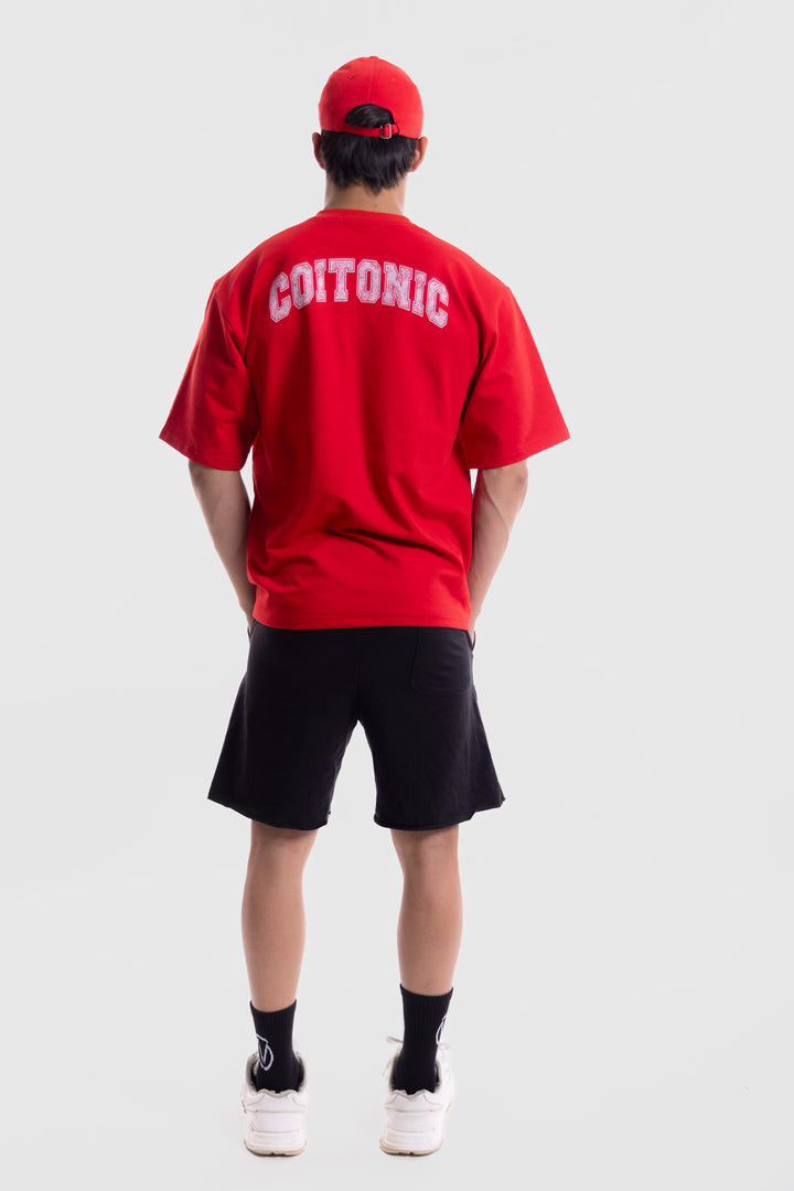 Bold Arc Oversize T-shirt