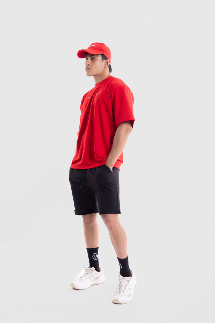 Bold Arc Oversize T-shirt