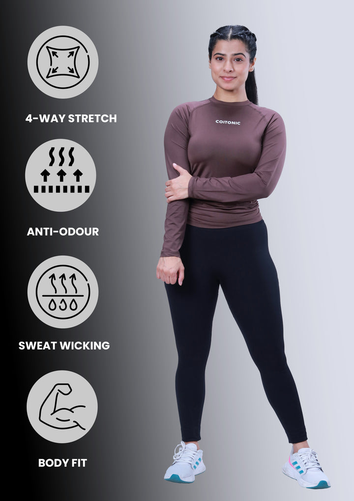 Compression Full Sleeves T-shirt (Women’s)