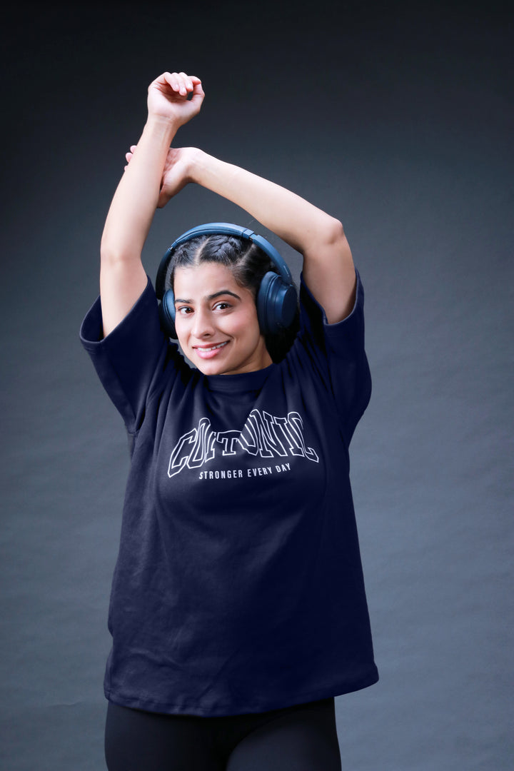 Stronger Every Day Oversized T-shirts (Women's)