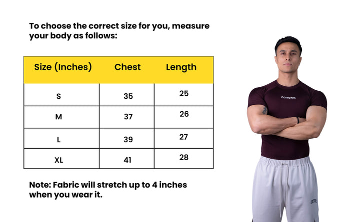 Compression Half Sleeves T-shirt