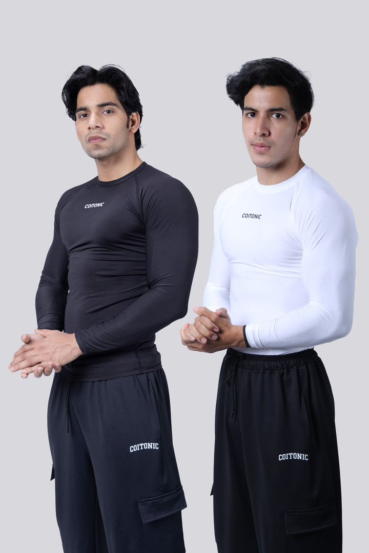 Compression Full Sleeves T-shirt Combo