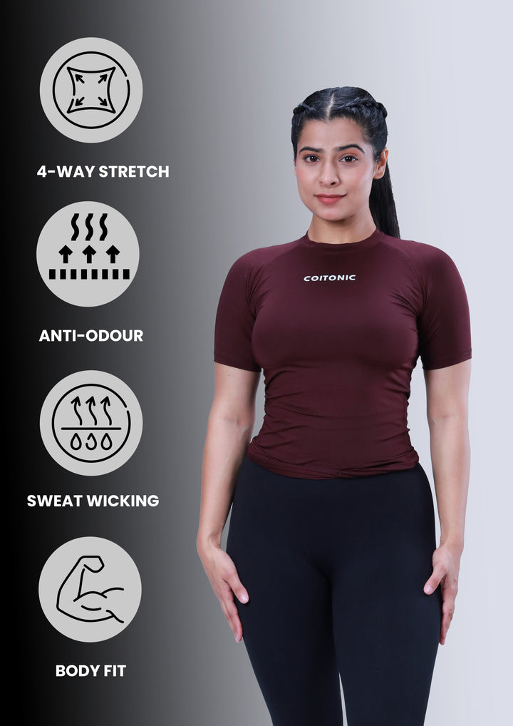 Compression Half Sleeves T-shirt (Women’s)