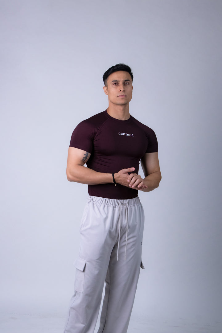 Compression Half Sleeves T-shirt
