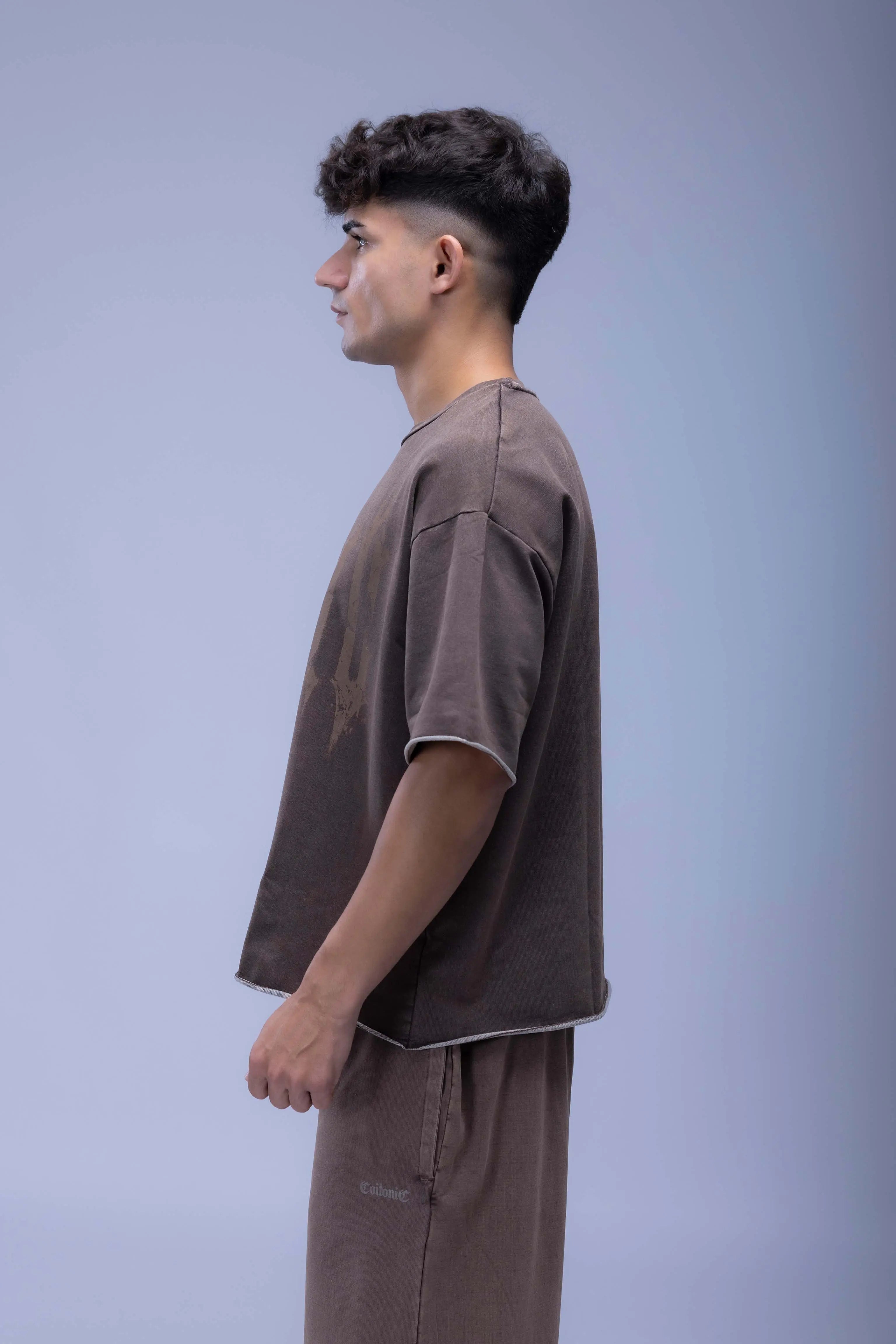 Boxy Fit T-Shirt with Washed Finish & Soft Comfort – Coitonic