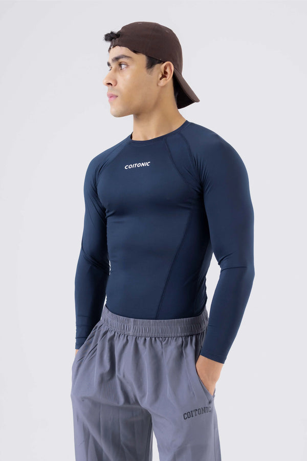 Compression Fit High-Stretch T-Shirts for Men’s Gym & Sports Wear ...