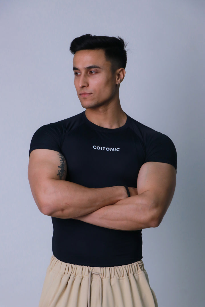 Compression Half Sleeves T-shirt
