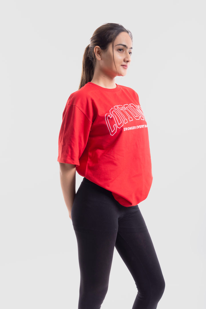 Stronger Every Day Oversized T-shirts (Women's)