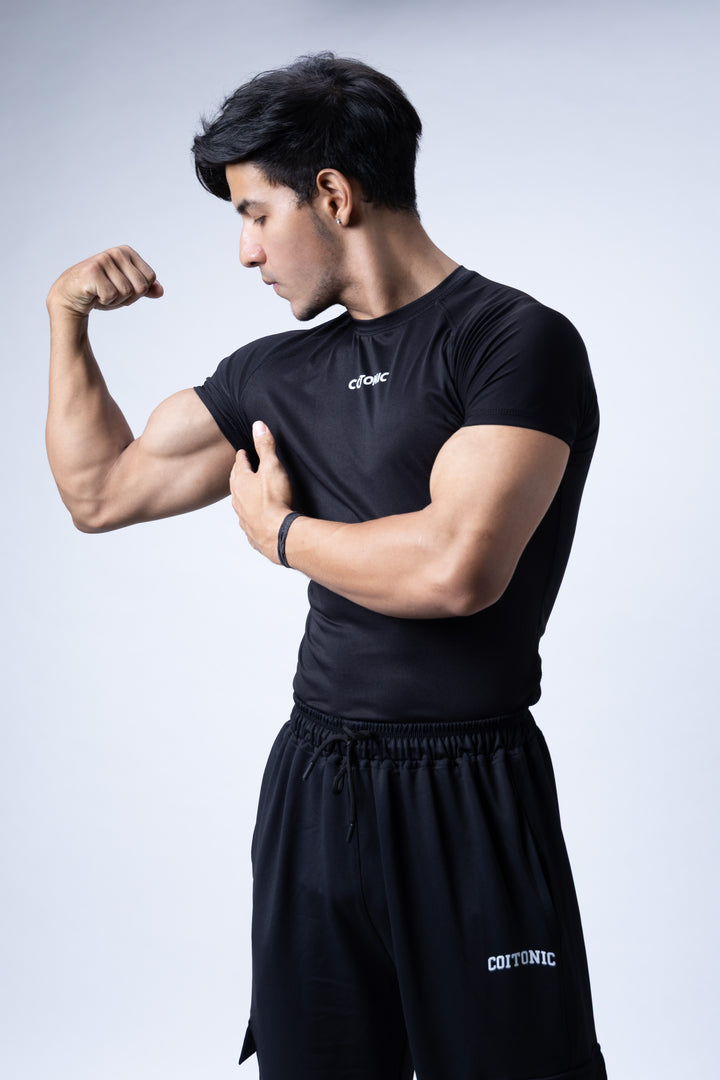 Compression Half Sleeves T-shirt