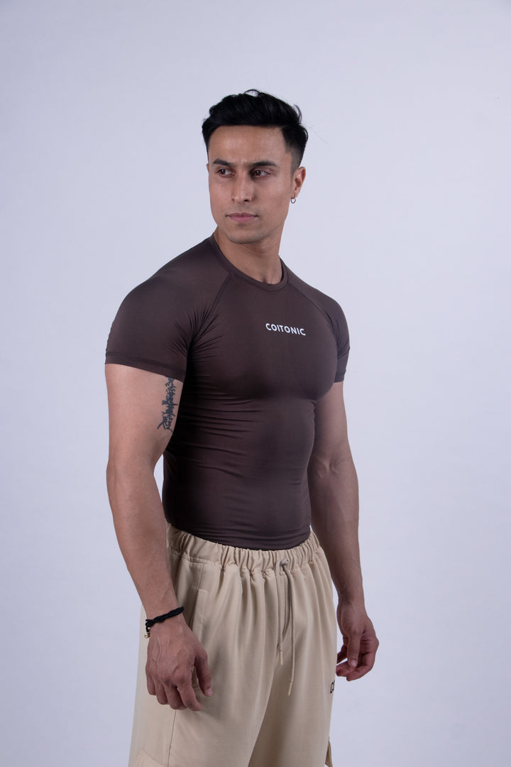 Compression Half Sleeves T-shirt