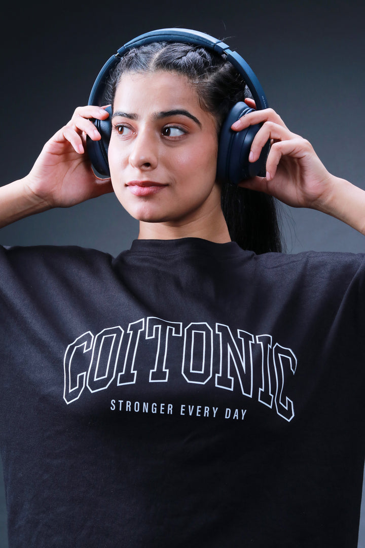 Stronger Every Day Oversized T-shirts (Women's)