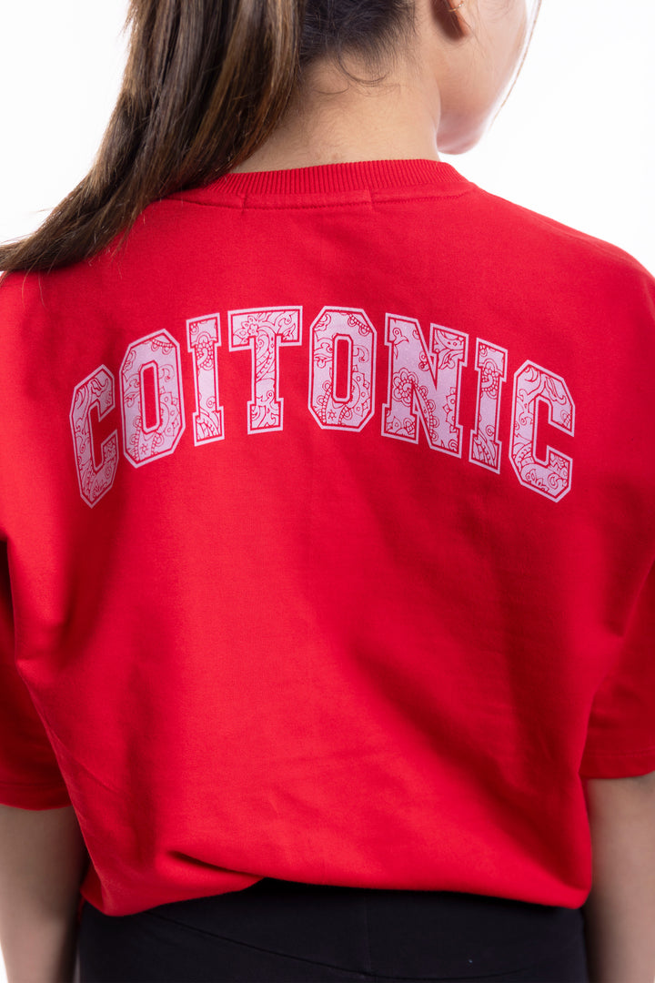 Bold Arc Oversize T-shirt [ Women's ]