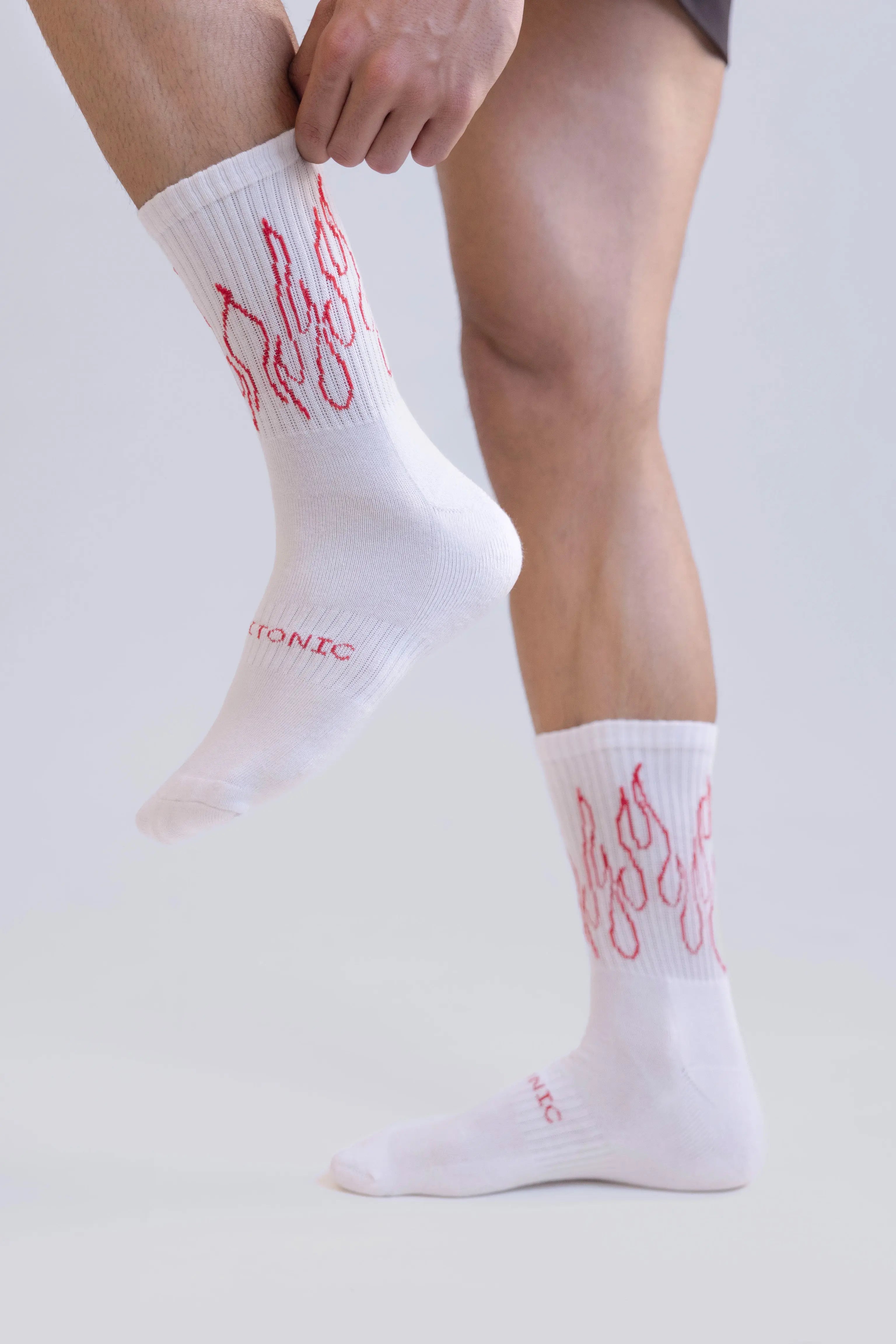 Buy Coitonic Fire Socks | Ankle Socks for Men Gym | Coitonic