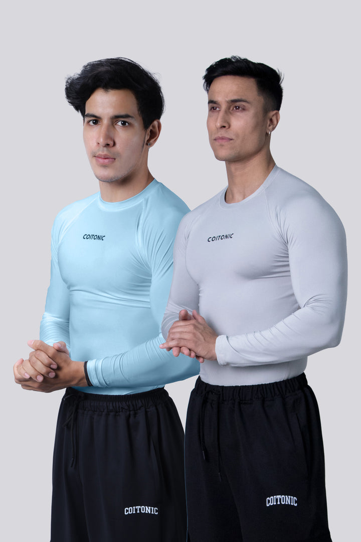 Compression Full Sleeves T-shirt Combo