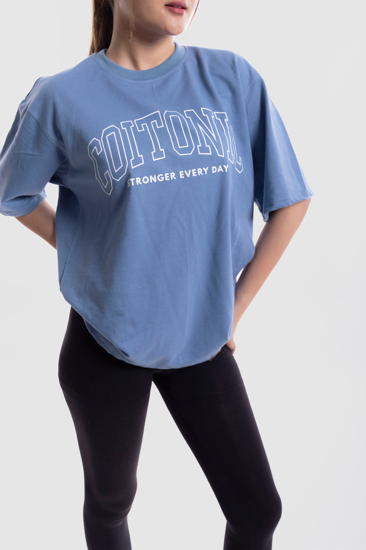 Stronger Every Day Oversized T-shirts (Women's)