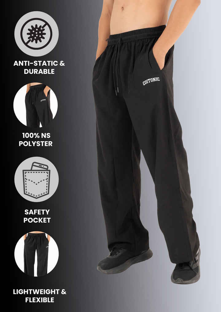 Core Fit NS Lycra Straight Track Pant