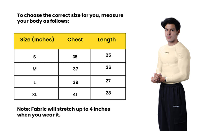 Compression Full Sleeves T-shirt Combo