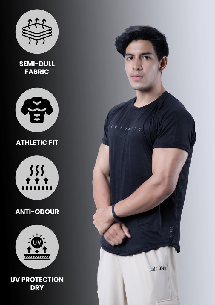 Dry-Fit Half Sleeves T-Shirt