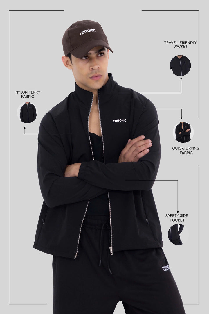 Regular-Fit Track Jacket - Coitonic