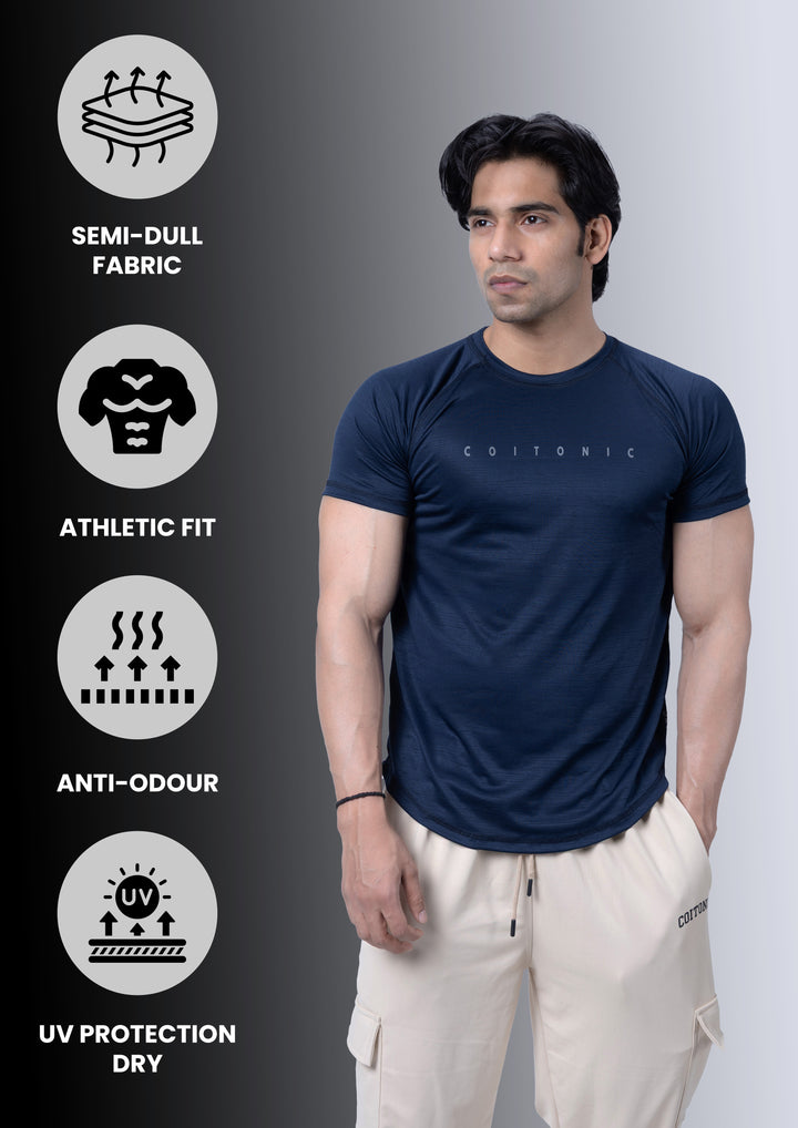 Dry-Fit Half Sleeves T-Shirt