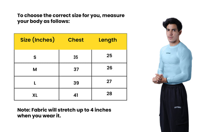 Compression Full Sleeves T-shirt Combo