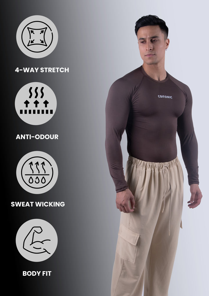 Compression Full Sleeves T-shirt Combo