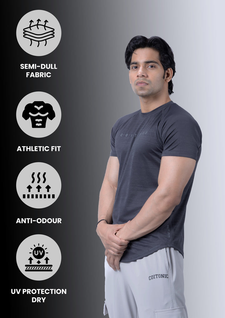 Dry-Fit Half Sleeves T-Shirt