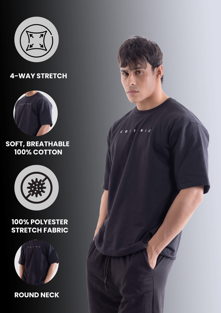 Bold Arc Oversize T-shirt