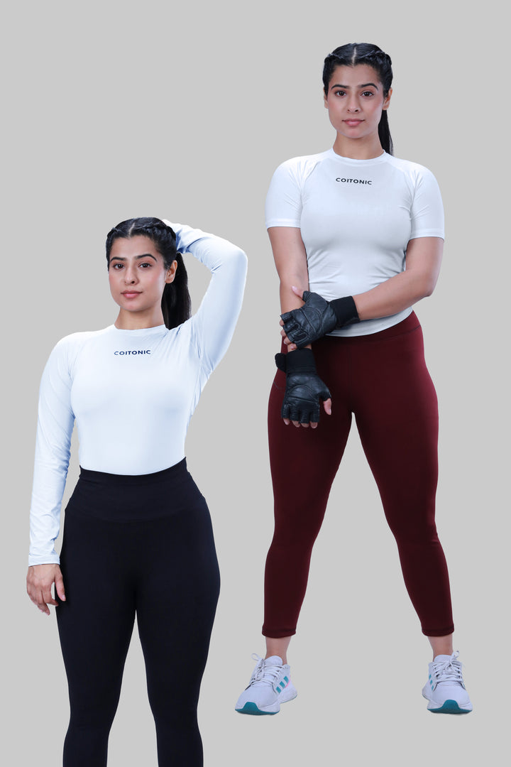 Compression Half & Full T-shirt Combo (Women’s)