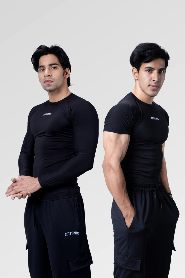Compression Half & Full Sleeves T-shirt Combo