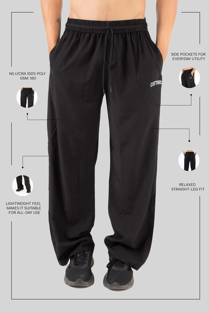 Core Fit NS Lycra Straight Track Pants - Coitonic