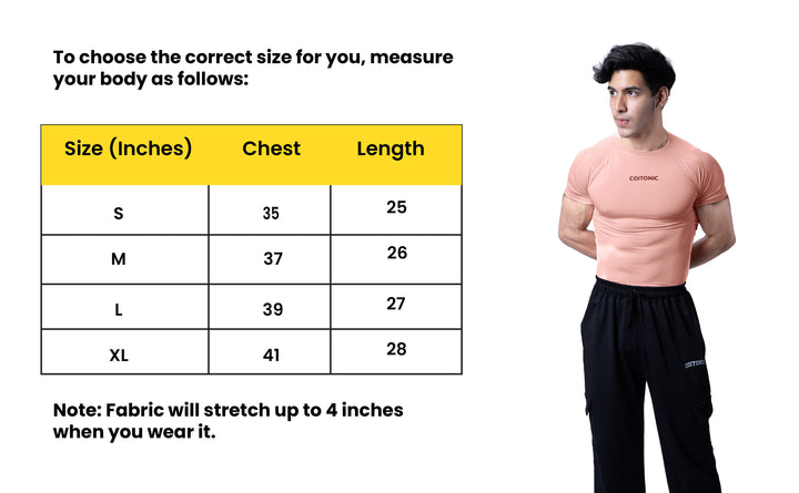 Compression Half Sleeves T-shirt