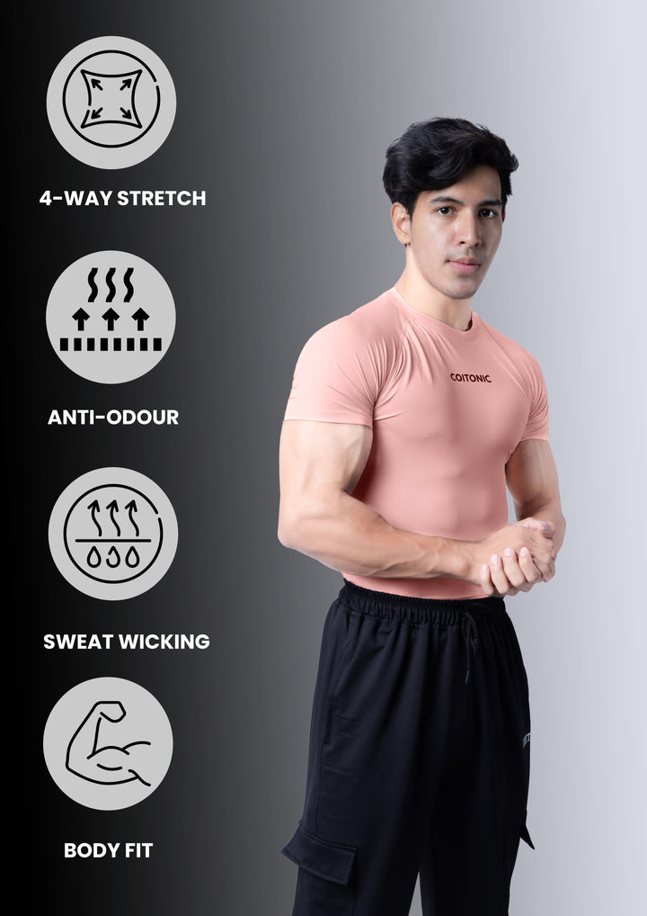 Compression Half Sleeves T-shirt