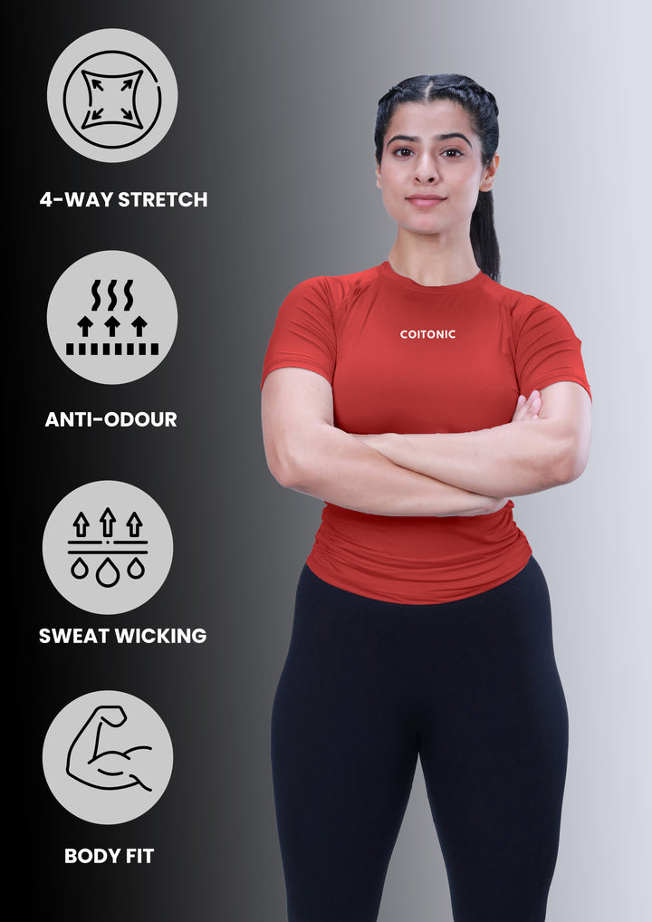 Compression Half Sleeves T-shirt (Women’s)
