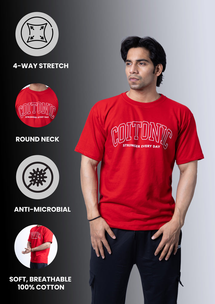Stronger Every Day Oversized T-shirts