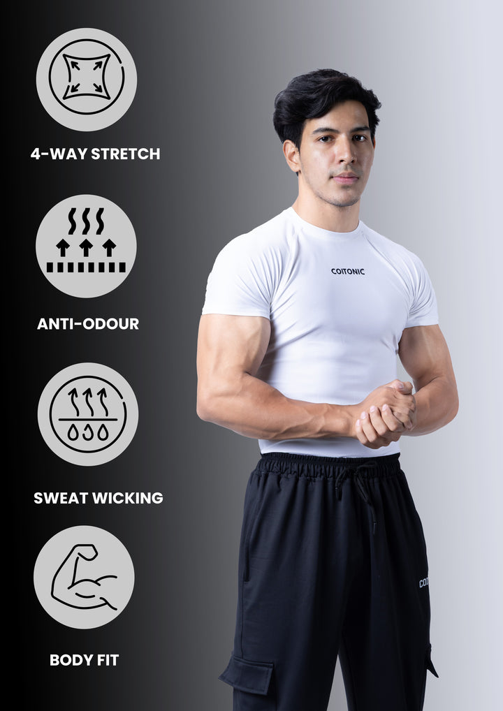 Compression Half Sleeves T-shirt