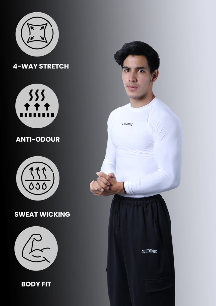 Compression Full Sleeves T-shirt Combo