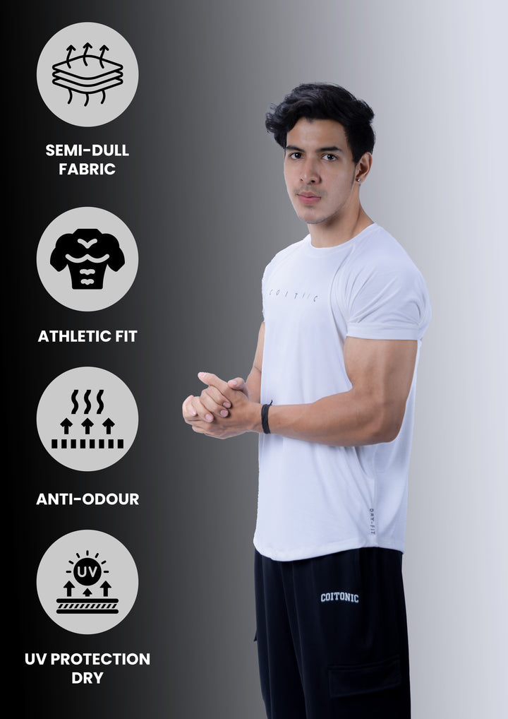 Dry-Fit Half Sleeves T-Shirt