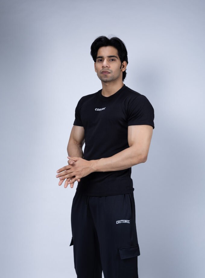 Coitonic Slim Fit T-Shirt - Black