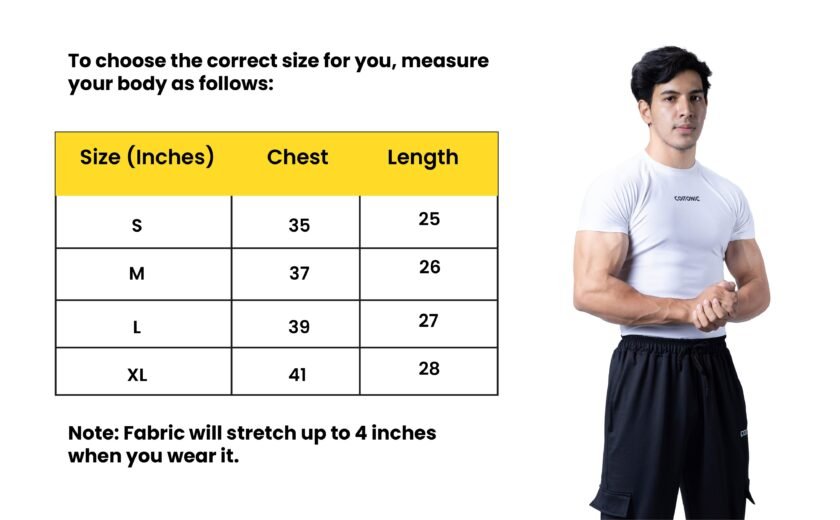 Coitonic Compression Half & Full Sleeves White T-shirt Combo - Image 6
