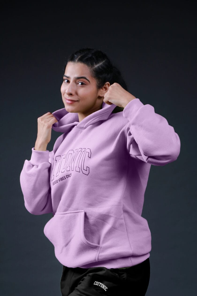 Coitonic Oversized Hoodie Lavender  (Women’s)