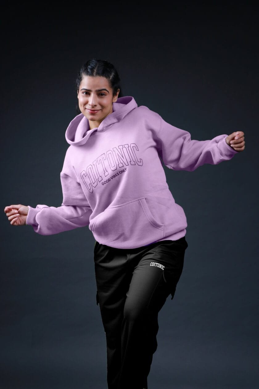 Coitonic Oversized Hoodie Lavender  (Women’s) - Image 3