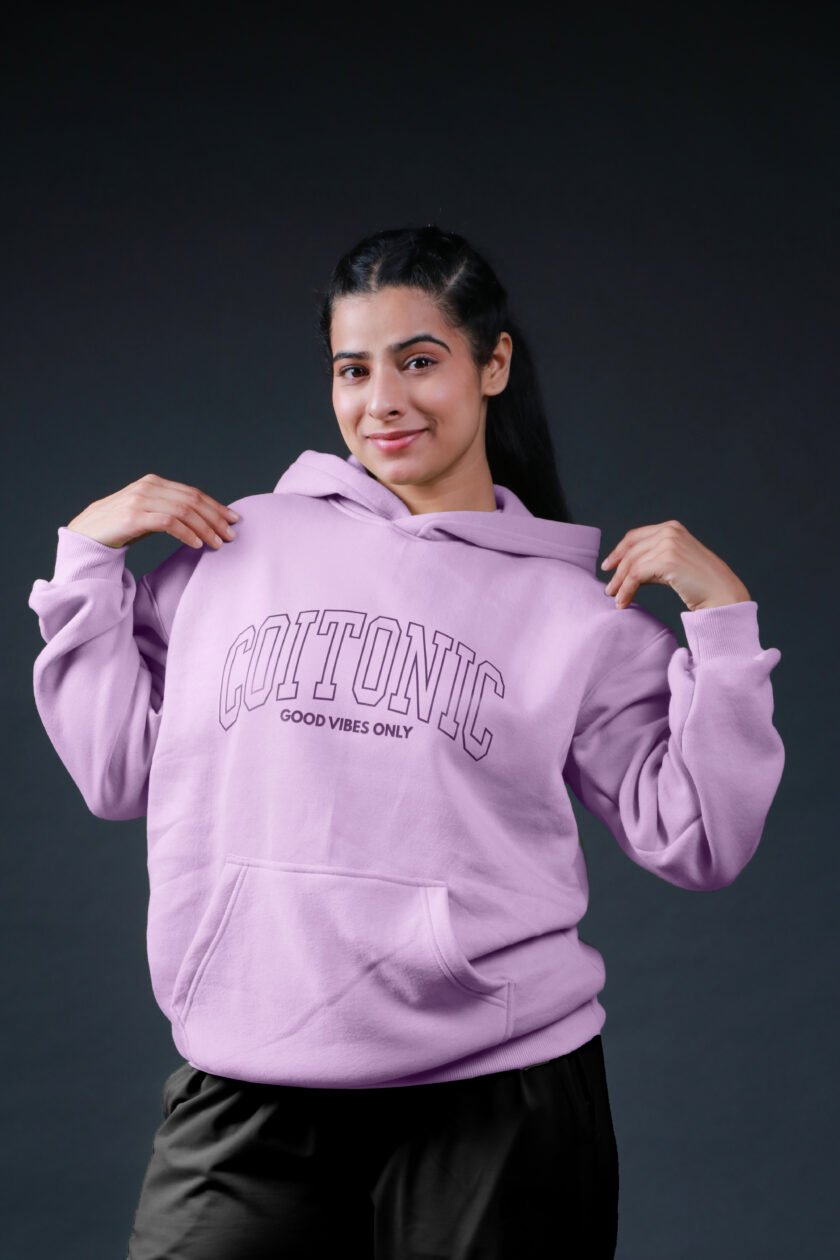 Coitonic Oversized Hoodie Lavender  (Women’s) - Image 2