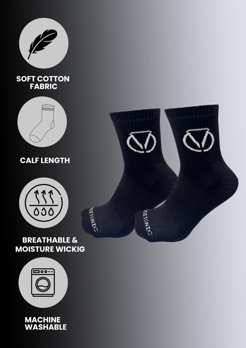 Coitonic Black Socks - Image 4