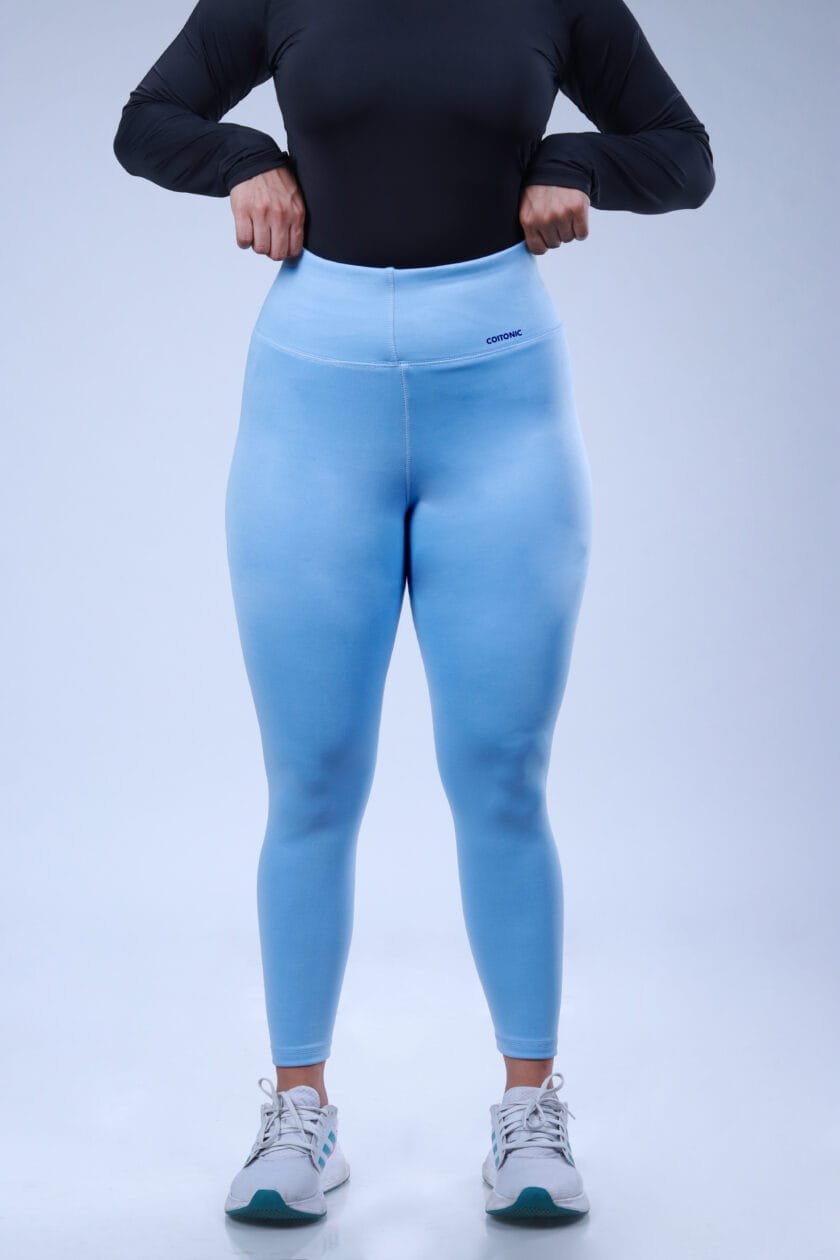 Coitonic Elevate Training Tights Sky Blue