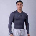 Compression Full Sleeves T-shirt - Dark Grey