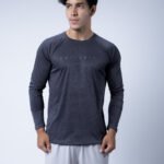 Coitonic Dry-Fit Full Sleeves T-Shirt - Dark Grey